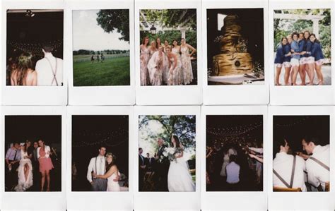 Wedding Photography Via Polaroid