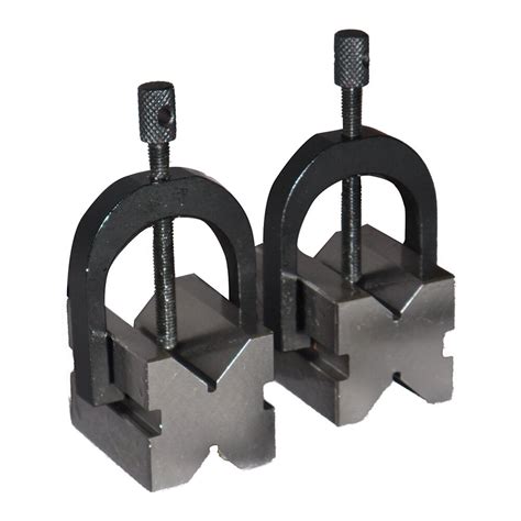 Precision Engineers Vee Blocks Clamp Set V Block Matched Pair Alok