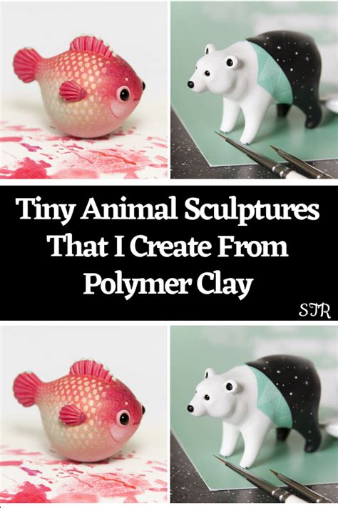 Tiny animal sculptures that i create from polymer clay – Artofit