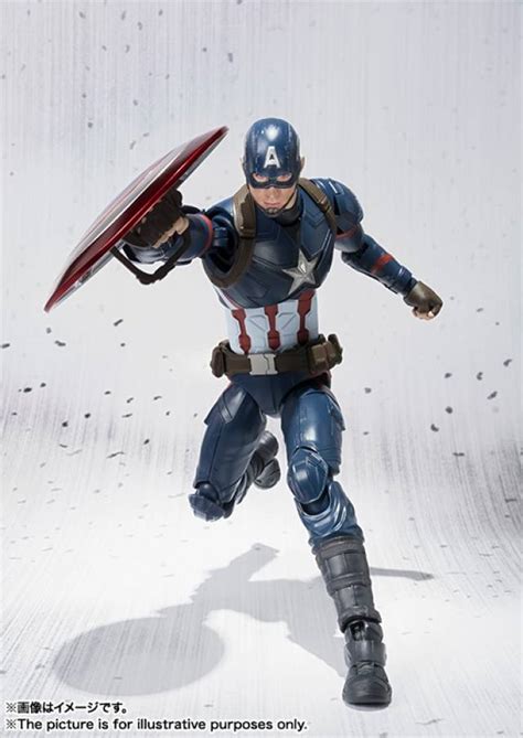 Captain America S H Figuarts Bandai Tamashii Nations Marvel