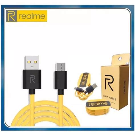 Realme Kabel Data Kabel Charger Original Type C Micro Usb Fast