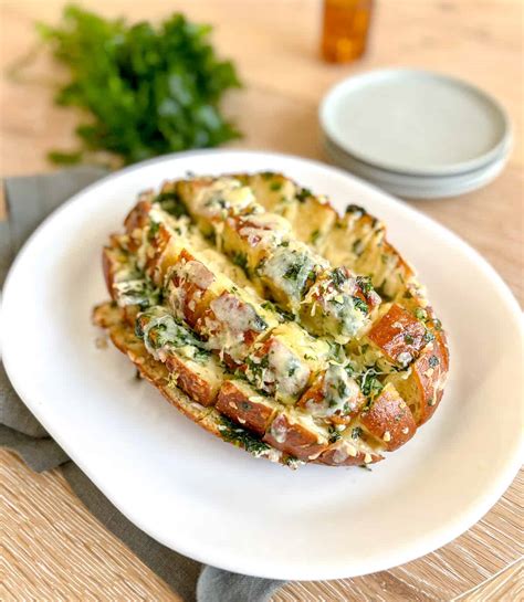 Cheesy Pull Apart Bread Garlic Bread Sour Dough Aleka S Get Together