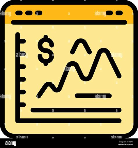 Financial Planning Icon Outline Financial Planning Vector Icon For Web