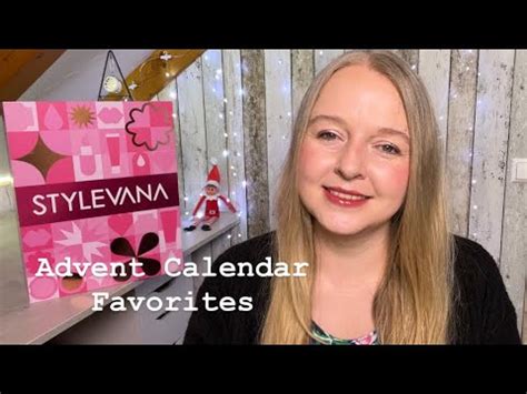 Lieblingsprodukte Aus Dem STYLEVANA Advent Calendar Favorites YouTube