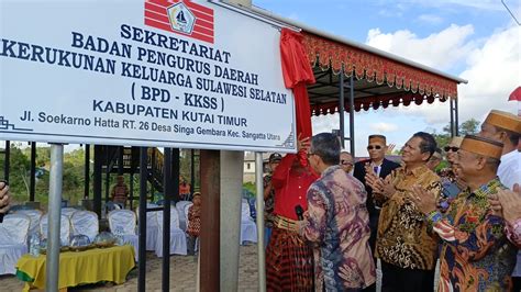 Bupati Kutai Timur Resmikan Sekretariat Kkss Kutim Ritmeecoid