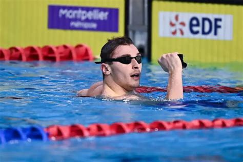 Maxime Grousset Victorieux Sur Le M Nage Libre Des Championnats De