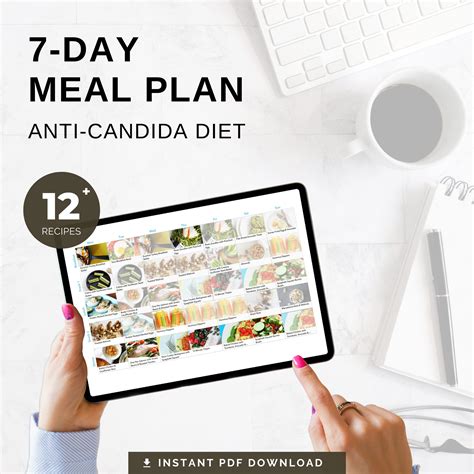 7 Day Anti Candida Meal Plan Including Recipes Weekly Shopping List