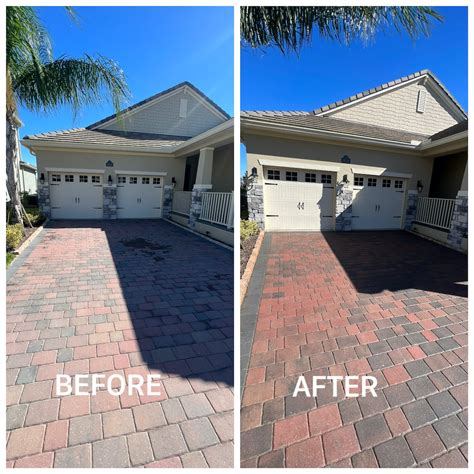 Paver Sealing Project In Winter Garden Fl