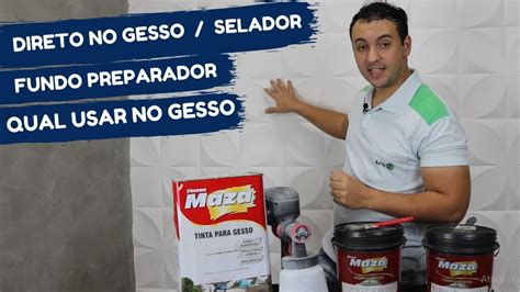 O Que Aplicar No Meu Gesso Antes Da Pintura Selador Ou Fundo