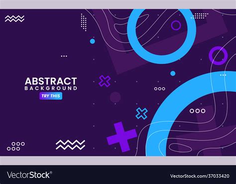 Abstract colorful purple with geometric shape Vector Image