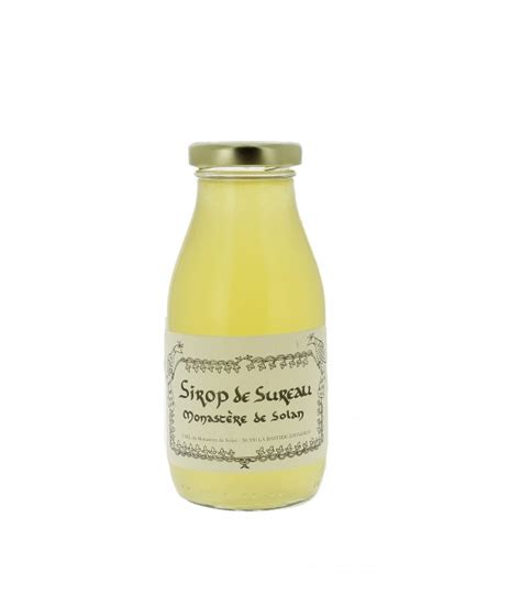 Sirop de Fleurs de Sureau bio SOLAN Monastère de la Protection de la