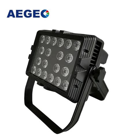 20X15W 300W Colorful RGBWA UV 6in1 Outdoor Waterproof Flat Matrix LED