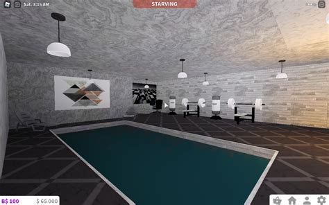 Inside Bloxburg Pool Inside Pool Pool Ping Pong Table