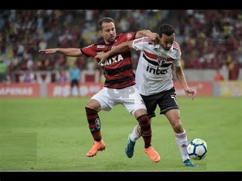 Flamengo 0 X 1 São Paulo Hd Melhores Momentos 1º Tempo Brasileirão