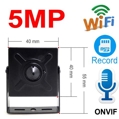 5MP MINI IP kamera 16G 32G 64G HD ses Cctv güvenlik yüksek çözünürlüklü