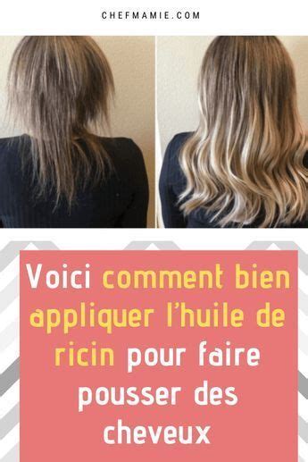 Voici Comment Bien Appliquer Lhuile De Ricin Pour Faire Pousser Des