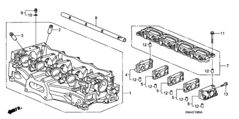 Cylinder Head 18l 2007 Honda Civic 4 Door Ex Ka 5at