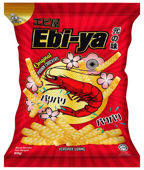 MY CHEF S Ebi Ya Original Hot And Spicy Flavoured Prawn Crackers Lazada