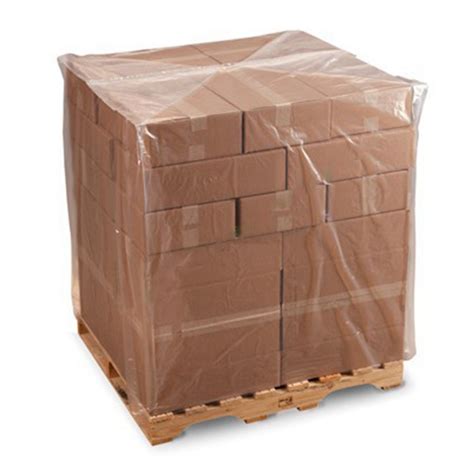 Heat Shrink Pallet Covers Hoods 1300x1150x1950mm For 1200x1000mm