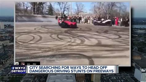 Chief working with donut drivers to stop freeway stoppages