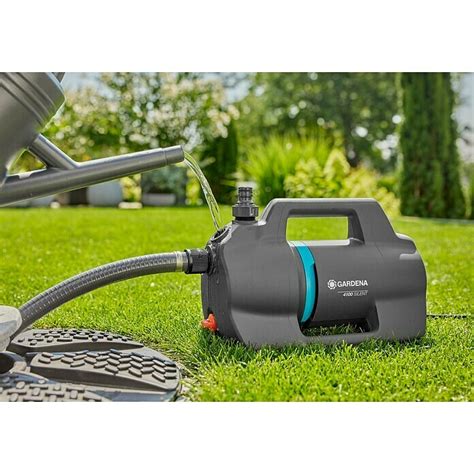 Gardena Gartenpumpen Set Silent Saugschlauch W Max