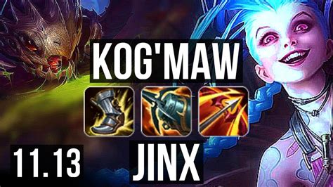 Kog Maw Lulu Vs Jinx Yuumi Adc Rank Kog Maw