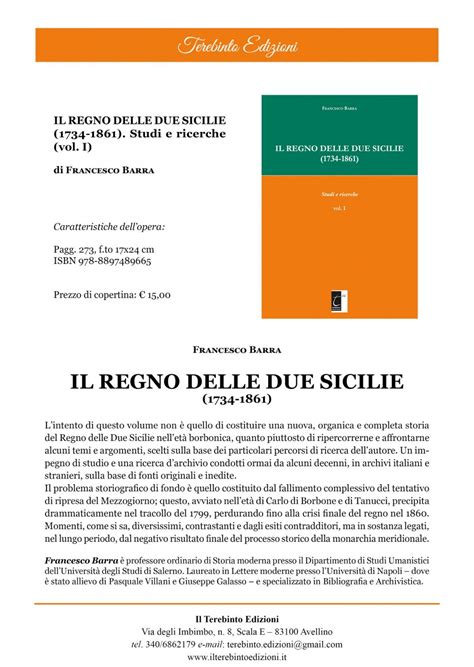 Il Nuovo Volume Di Francesco Barra Sul Regno Delle Due Sicilie Il