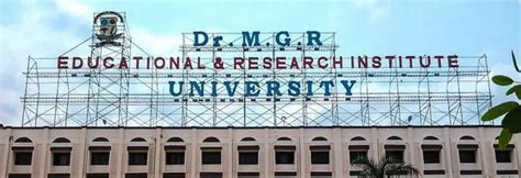 College Of Nursing Dr M G R Educational And Research Institute