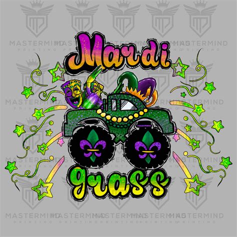 Happy Mardi Gras Leopard Gnomes Dtf Transfer Mastermind Printing Llc