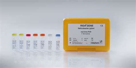 Kit De Test Helicobacter Pylori RIDAGENE R Biopharm AG Pour