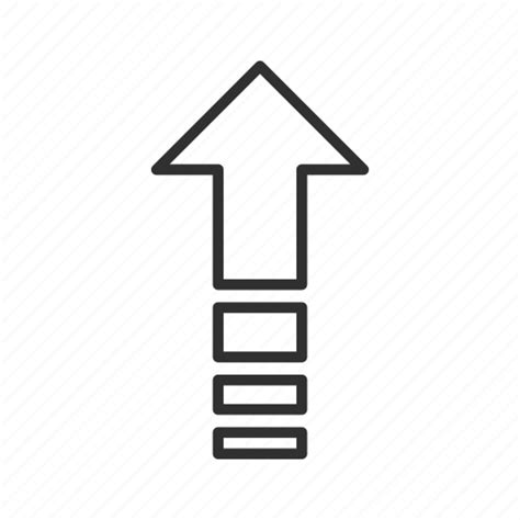 Accelerate Arrow Increase Think Block Arrow Up Upload Icon