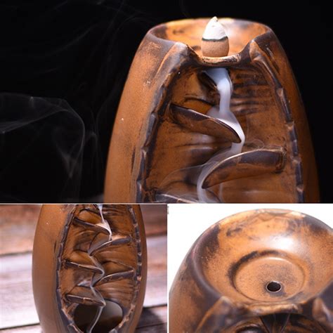 Ceramic Waterfall Backflow Cone Incense Burner Laxium