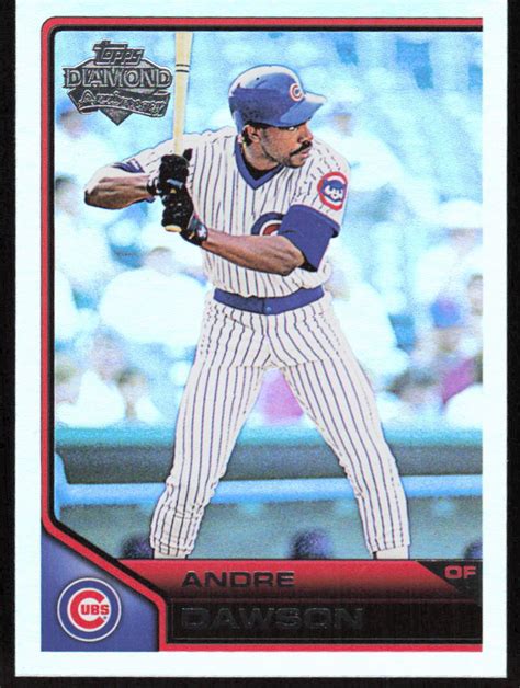 2011 Topps Lineage Diamond Anniversary 52 Andre Dawson For Sale