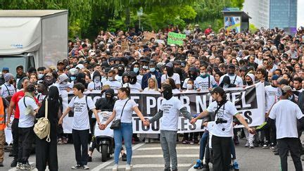 Mort de Nahel à Nanterre un an après une marche silencieuse réunit