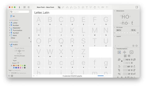 Create — Glyphs Handbook