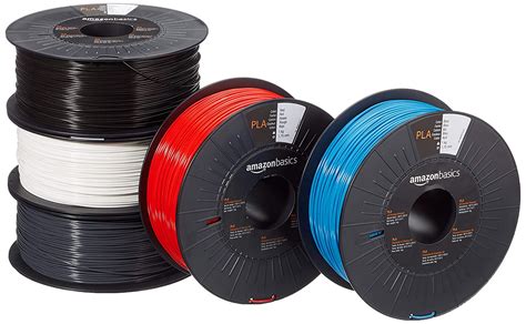 Amazon Amazon Basics PLA 3D Printer Filament 1 75mm 5 Assorted