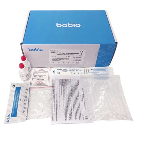 Kit de prueba para COVID 19 Jinan Babio Biotech para antígenos