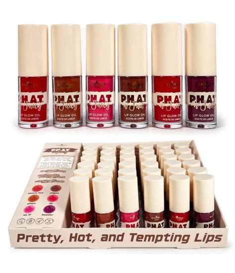 6 Phat N Juicy Lip Glow Oil Italia Deluxe