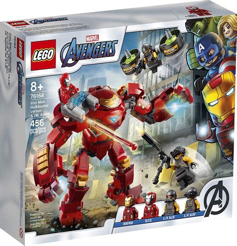 Buy LEGO Marvel Avengers Iron Man Hulkbuster Versus A.I.M. Agent 76164 ...