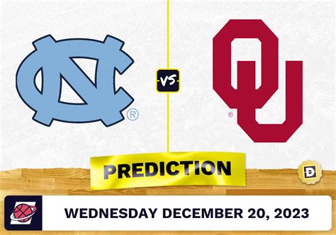 North Carolina Vs Oklahoma Prediction Odds College Basketball Picks 12202023