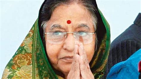 Former President Pratibha Patil Hospitalised In Pune Due To Chest