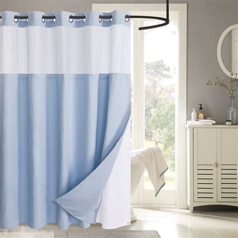 Latitude Run® Hockinson Solid Single Shower Curtain And Reviews Wayfair