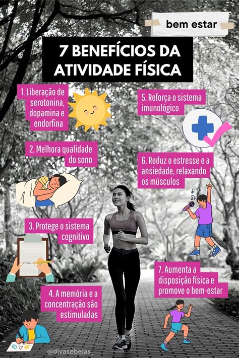 7 Benefícios Da Atividade Física Atividadefísica Caminhada Saúde Beneficios Da Atividade