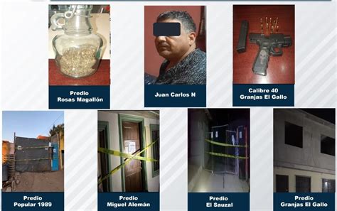 Decomisan Arma Cartuchos Y Drogas Tras Cateos En Ensenada S Ntesis Tv