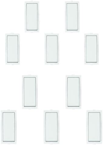 Anchor By Panasonic Way M Penta Modular Flat Switch White A