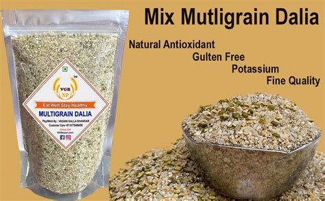 Vgbnp Natural Multigrain Daliya Original Mix Grain Dalia Pure Mix