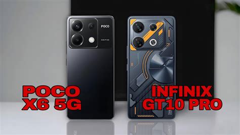 Poco X6 5g Vs Infinix Gt 10 Pro 5g Youtube