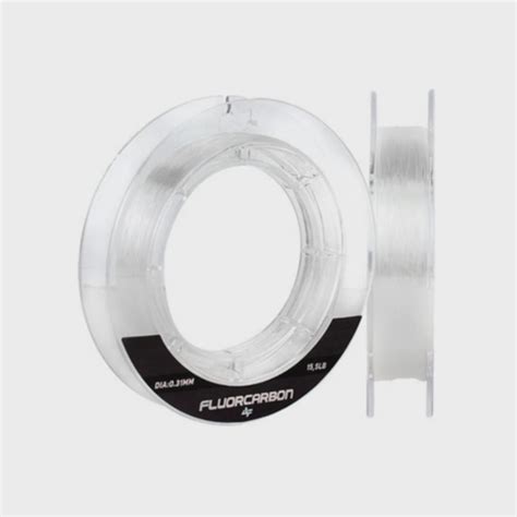 Linha leader fluorocarbono 0 40mm 25 5lb líder Albatroz 50m Submarino