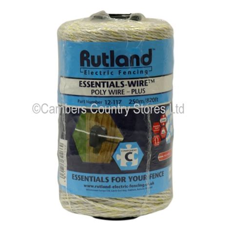 Rutland Essentials Polywire Plus 250m Cambers Country Store