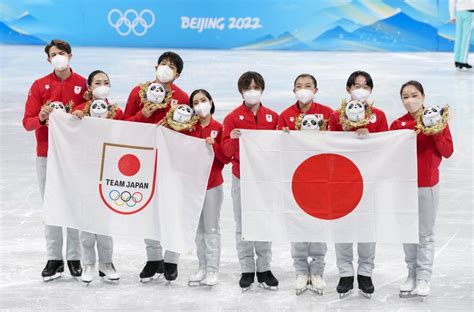 Olympics Japan Takes Figure Skating Team Bronze In Beijing